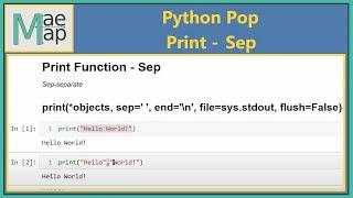 Python Pop: Print - Sep
