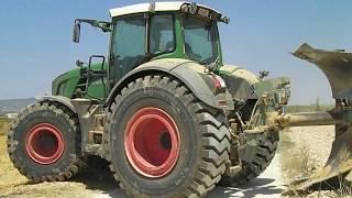 Fendt 824 Vario Diesel Tractor  - 1 Metre Deep Plough