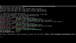 CentOS 8 - How to connect to your remote MongoDB server