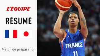 Basket - JO Paris 2024 : Les Bleues confirment leur bonne préparation en s'imposant contre le Japon