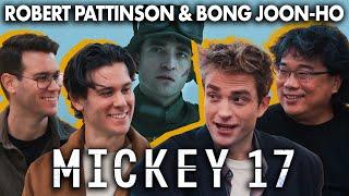 Robert Pattinson & Bong Joon-Ho INTERVIEW for MICKEY 17