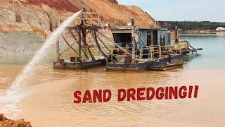 The Real MR DIGG Incredible Sand Dredging Operation!