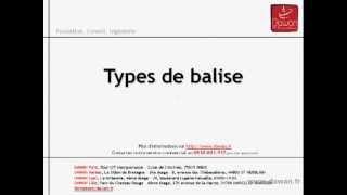 HTML : Types de balise