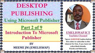 Introduction To Microsoft Publisher