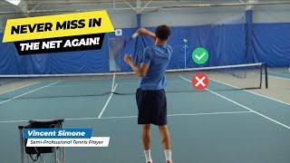 How To NEVER Miss Your Forehand In The Net Again In 2 Steps