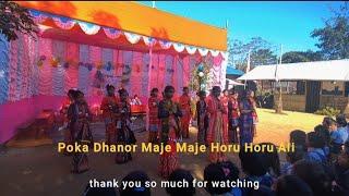 poka dhanor maje maje horu horu ali remix dance || A beautiful Assamese song ||