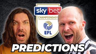 Championship SCORE PREDICTIONS - Round 5