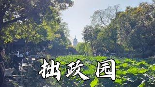 江南古典园林：苏州拙政园，被誉为“天下园林之母”