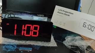 PICTEK Projection Alarm Clock review