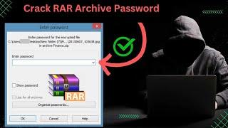 WinRAR Password Cracker! - TOO EASY! (Educational Purposes ONLY!)