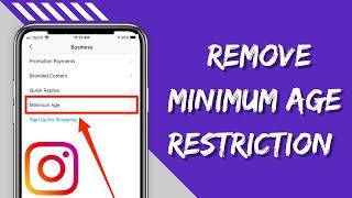 How to Remove Minimum Age Restriction on Instagram