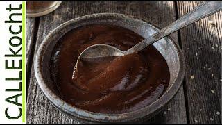 Beste BBQ Sauce "Whisky - Cola" selber machen - BBQ Rezept und Video