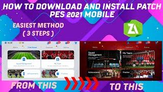 Easiest way to Download and Install OBB Patches for PES 2021 Mobile