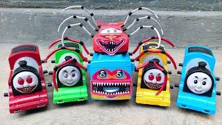 Upgrade RC Lightning McQueen Laba-laba, Monster Bus Tayo Oleng, Kereta Api Thomas and Friends