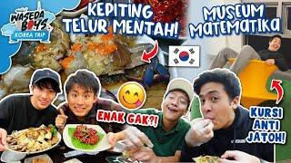 MAKAN KEPITING TELUR MENTAH KOREA + PERGI KE MUSEUM MATEMATIKA!! - KOREA TRIP #13