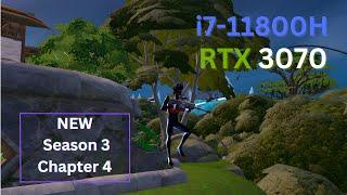 RTX3070 + i7-11800H (MSI KATANA GF66) | Fortnite NEW Season Performance Mode