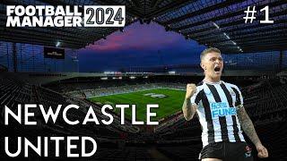 Mastering Football Manager 2024 | Jenkaldo's Newcastle United Let's Play | FM24 Gameplay Beta
