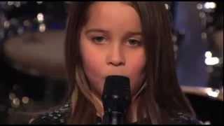 NIÑA DE 6 AÑOS CANTA BLACK METAL - America's Got Talent