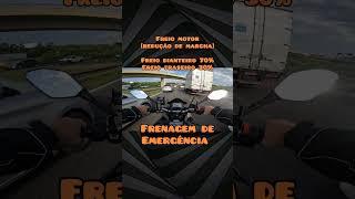 Frenagem de emergência- MT03 #motovideo #motovlog #moto #mt03