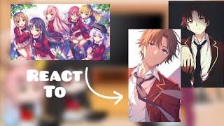 Classroom of the Elite's Girls react to Ayanokoji|Gacha|Part 1-5|Ships|The movie|Compilation|