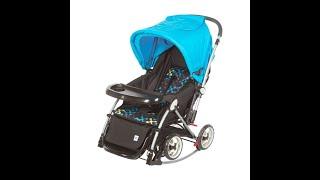 Mee Mee Premium Baby Pram with Rocker Function, Rotating Wheels and Adjustable Seat