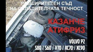 Разширителен съд (казанче) на охладителната течност на Volvo P2 (S80/S60/V70/XC70/XC90)