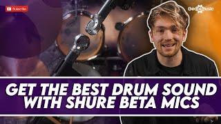 The best Shure Mic set up for drums | BETA SQUAD!