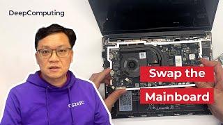 How to Swap Framework Laptop 13's x86 Mainboard with DeepComputing's DC-ROMA RISC-V Mainboard