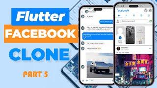 (5/6) Build a Facebook Clone with Flutter and Firebase | Post Story / Status