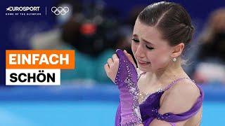 Kamila Valieva produziert eine emotionale Leistung | Olympische Winterspiele 2022