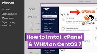 How to Install cPanel/WHM on CentOS 7