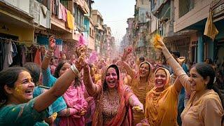  HOLI 2025 INDIA, FESTIVAL OF COLORS: INDIA'S MOST VIBRANT FESTIVAL, 4K HDR