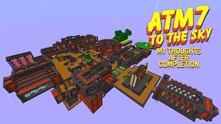 Minecraft ATM7: To The Sky - Review After Completion