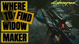 Cyberpunk 2077: Where To Find: Widow Maker (Xbox Series X)