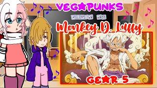 •|One Piece|| Vegapunks react to Luffy Gear 5|| Chu Gacha Reacts||{//}|•
