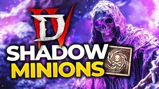 S+ TIER Shadow Minion UPDATE! S4 Shadow Minion Necromancer Build Guide - Diablo 4