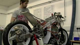 Kingston University Electric Motorcycle Diary no.30 Isle of Man TTXGP