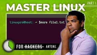 Learn Linux in UNDER 20 Minutes - Linux for Hackers