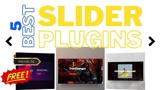 BEST SLIDER PLUGIN FOR WP WEBSITE 2024