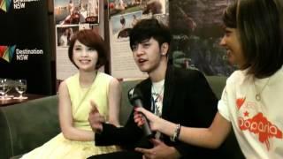 Show Luo & Rainie Yang in Sydney & showing their love for SBS PopAsia