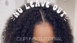 NO LEAVE OUT KINKY CURLY CLIP-INS | Natural Hair Goals | @kinkistry Clip-Ins