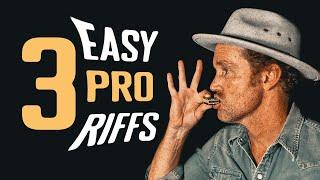 #3 EASY Harmonica Riffs