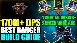 Path of Exile 2 | 170M+ DPS! UPDATED Best Lightning Ranger Build! (PoE 2 Ranger Guide)