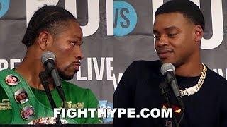 SHAWN PORTER GIVES ERROL SPENCE WHAT HE'S ALWAYS WANTED; SPENCE REPLIES "I'LL STOP SHAWN"