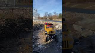 Going through mud! #car #toy #offroad #truck #jeep #rc #scx24