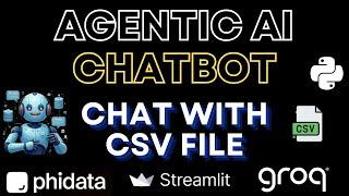 Chat with CSV File Using Phidata, Groq and Streamlit | Agentic AI Tutorial | AI Agents | CSV Agent