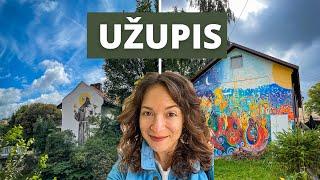 The COOLEST Neighborhood in Vilnius?! Užupis Art District