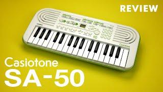 Casiotone SA-50 - Casio's New Mini Keyboard