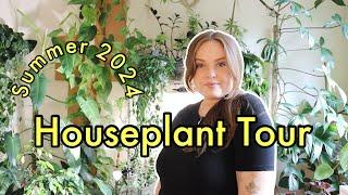 Summer Houseplant Tour 2024  Full Walkthrough | Every Plant in my Large Collection