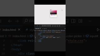Html Color Picker #tipsandtricks #howto #webdesign #html #css #colorpicker #coding